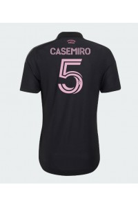 Inter Miami Casemiro #5 Jalkapallovaatteet Vieraspaita 2026-27 Lyhythihainen